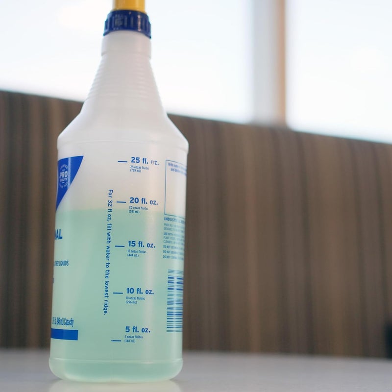 Zep Professional Sprayer Bottle - 32 oz (Case of 12) - HDPRO1 - Versatile Adjustable Nozzle Spray Bottles with a Fine Mist or Powerful Spray, Refillable for Diluted Concentrate - Image 4
